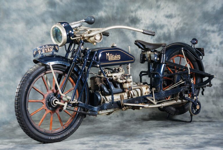 Pure Madness: 1914 Militaire - Motorcycle Classics